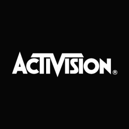 Activision logo showcasing gaming partnership